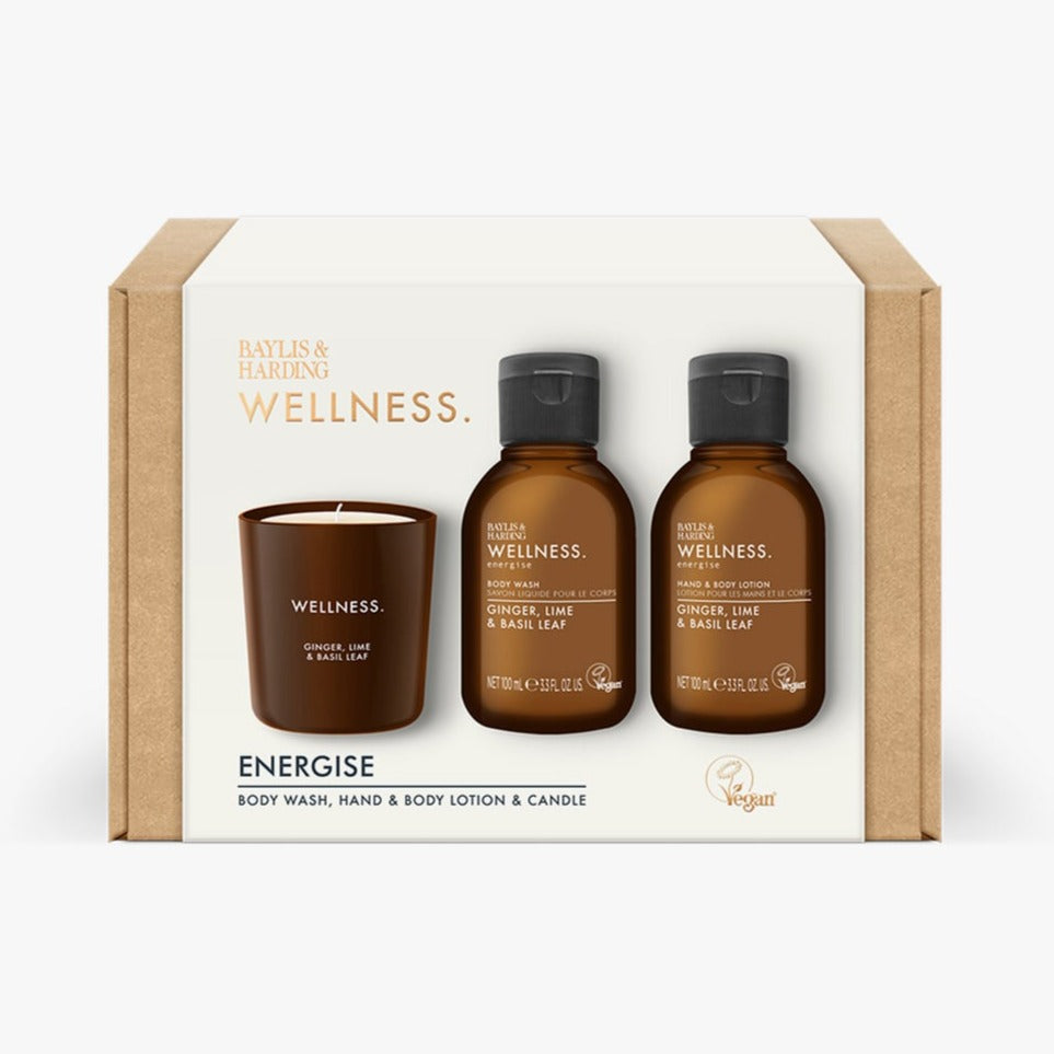 Baylis & Harding Wellness Luxury Candle Gift Set