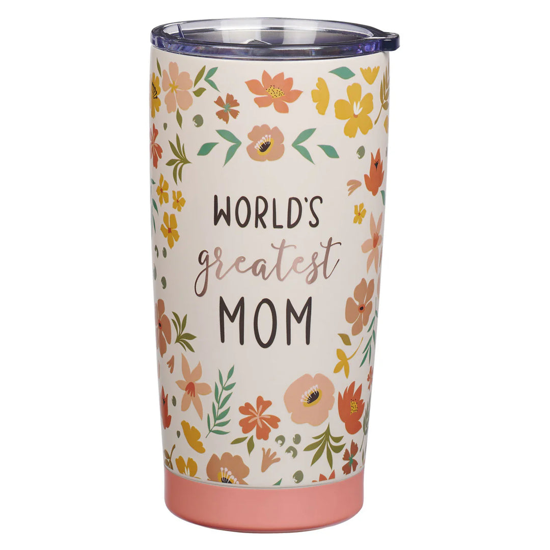World's Greatest Mom Stainless Steel Travel Mug