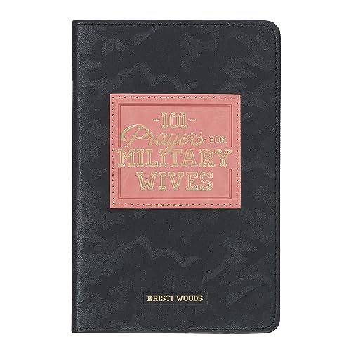 Prayers For Military Wives Leather Gift Book