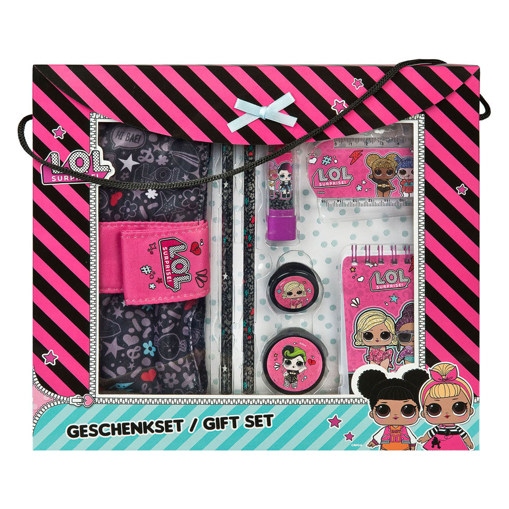 L.O.L. Surprise stationery set, 8 pcs