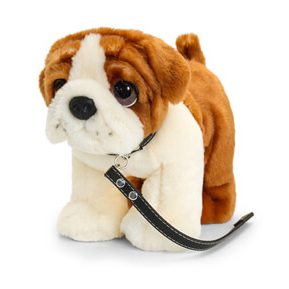 Keeleco Cuddle Puppy Husky on Lead Plush - 30cm