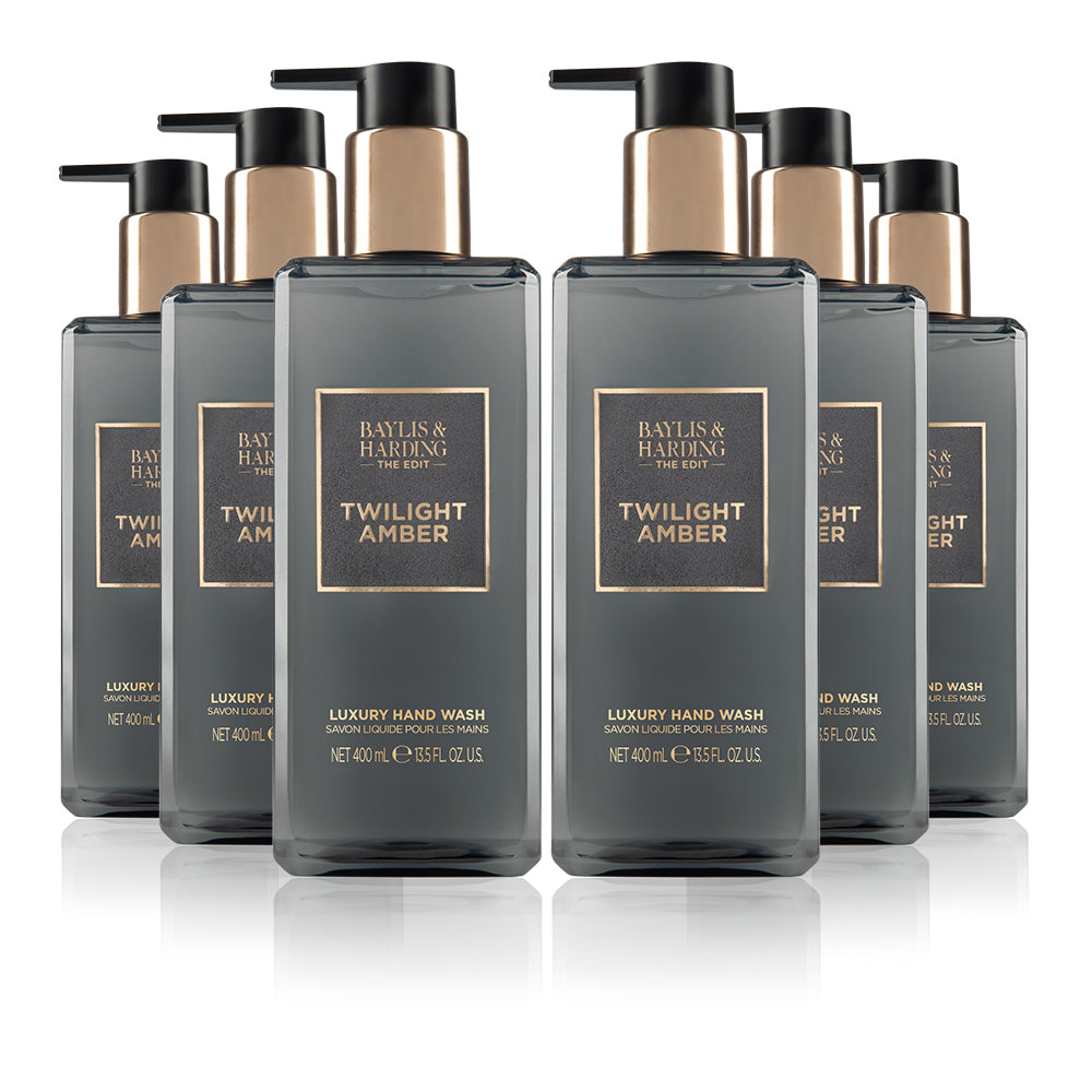 Set of 6 Twilight Amber Hand Wash-400ml