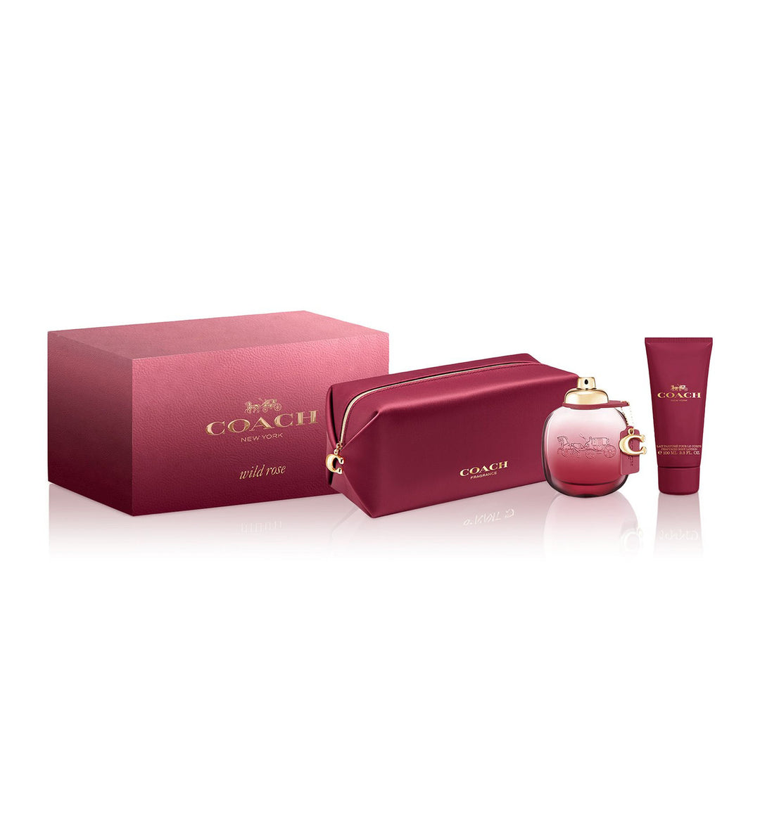 Coach Wild Rose 90ml EDP Female 2pc Gift Set