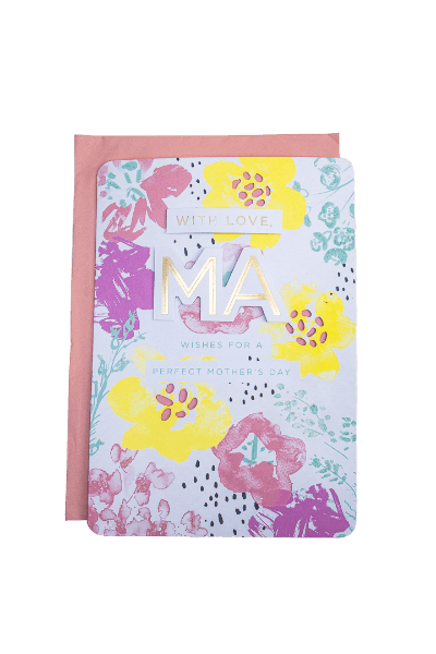 Colour Splash Mother's Day Greeting Card