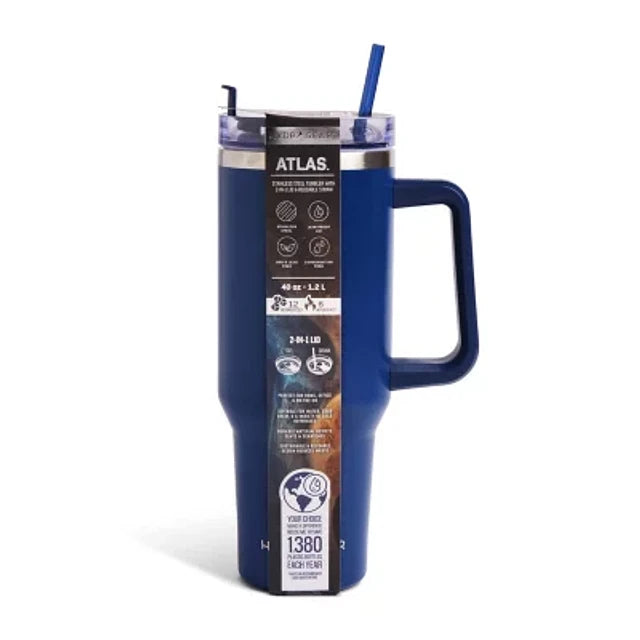 Hydragear Atlas Stainless Steel AZR Rustic Travel Bottle -40oz