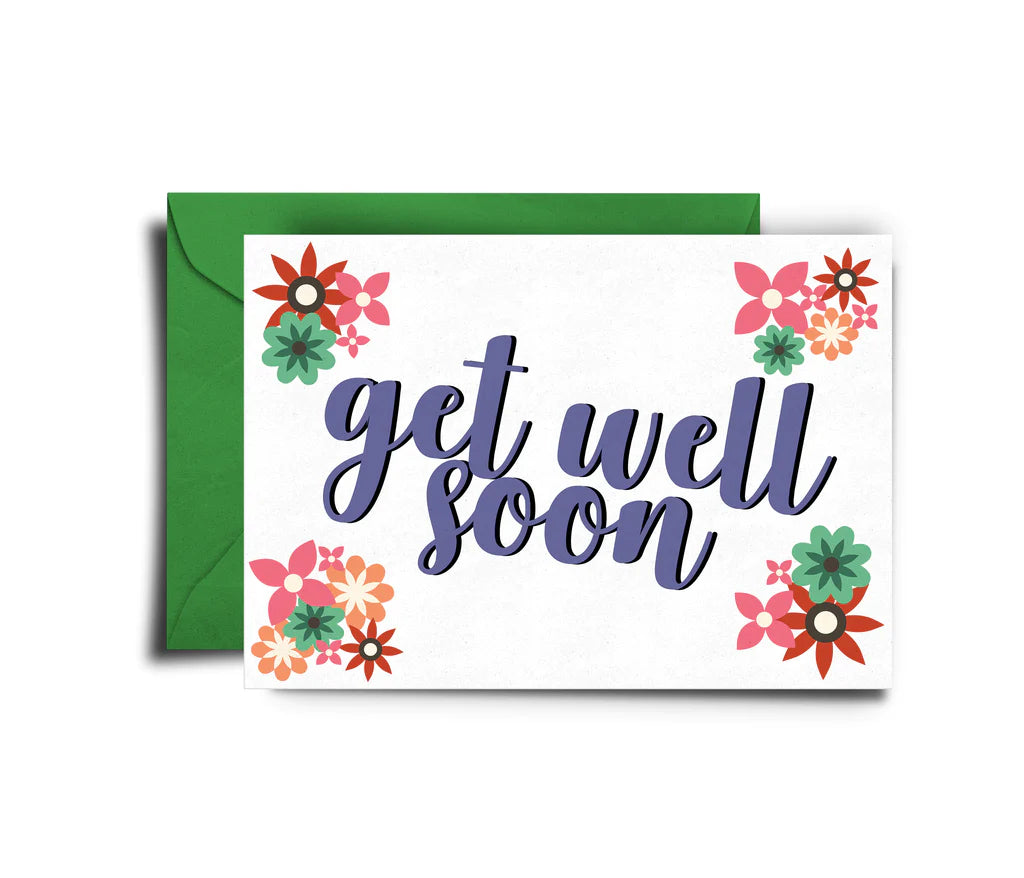Get Well Soon Greeting Card