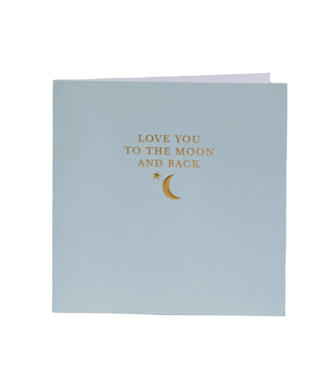 Heartfelt Mother's Day Greeting Card- Love You To The Moon and Back