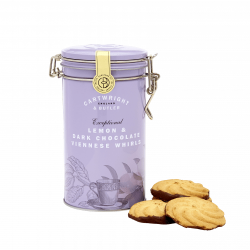 Cartwright & Butler Lemon & Dark Chocolate Viennese whirls, 200g