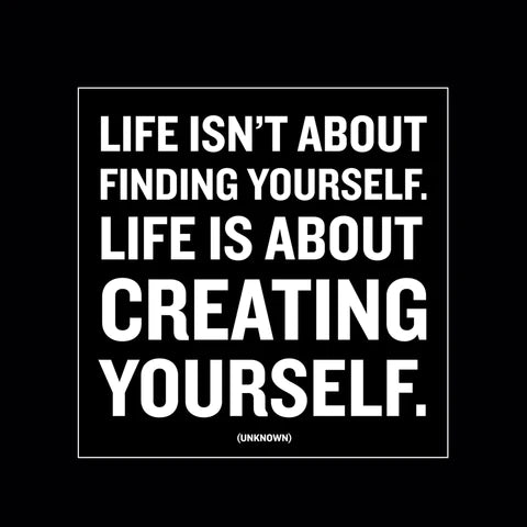 Quotable Magnet - Creating Yourself