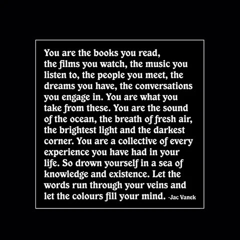 Quotable Magnet - You Are The Books You Read
