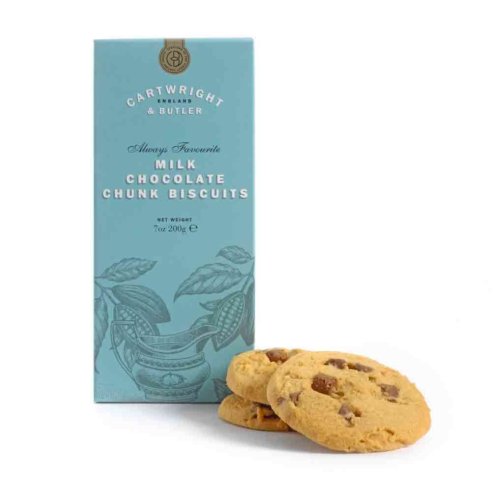 Cartwright & Butler Milk Chocolate Chunk Biscuit, 200g
