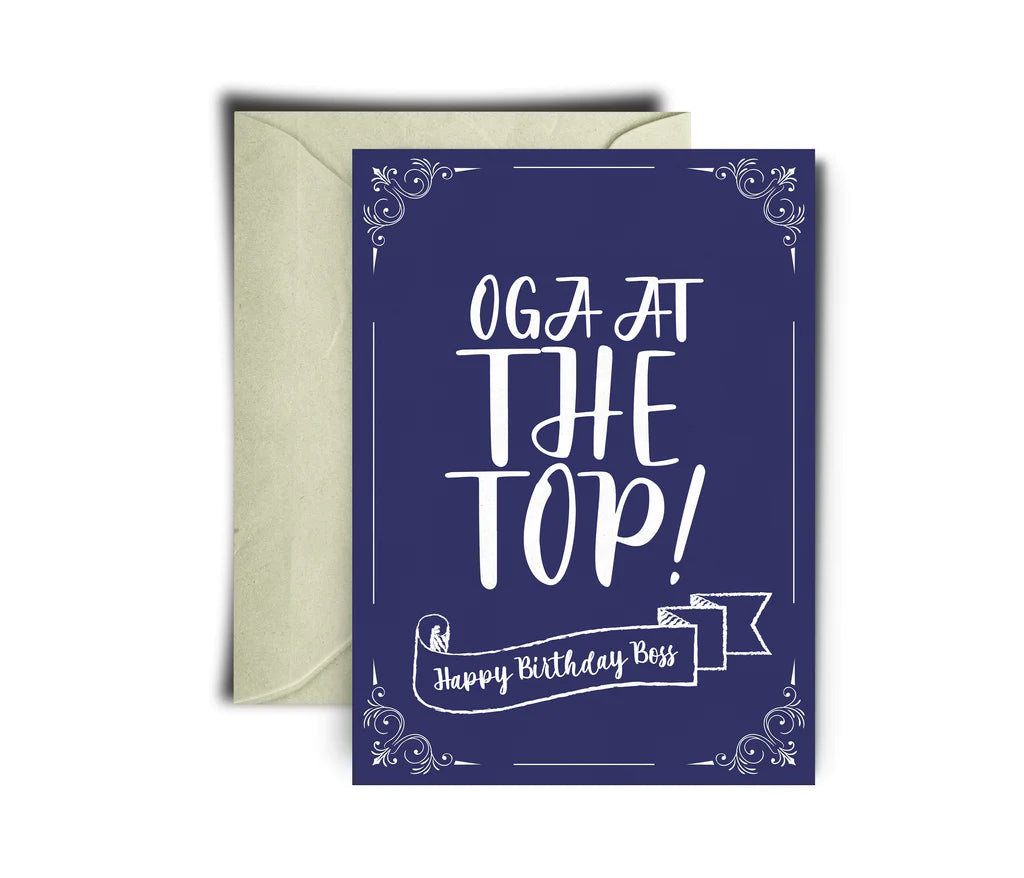 Boss Birthday Greeting Card