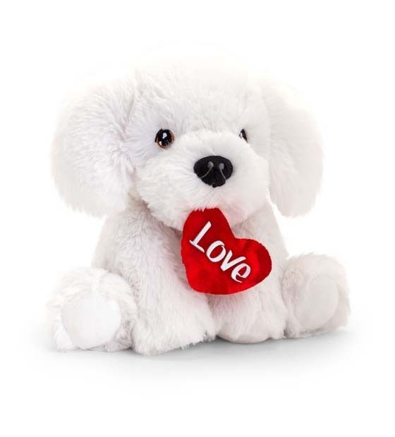 Bichon Frise With Heart- 25cm
