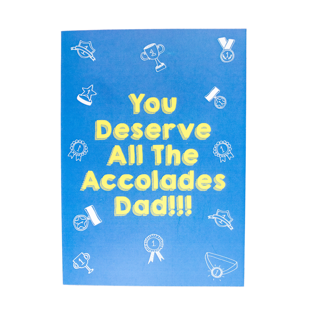 NJP Humour You Deserve All The Accolades Greeting Card