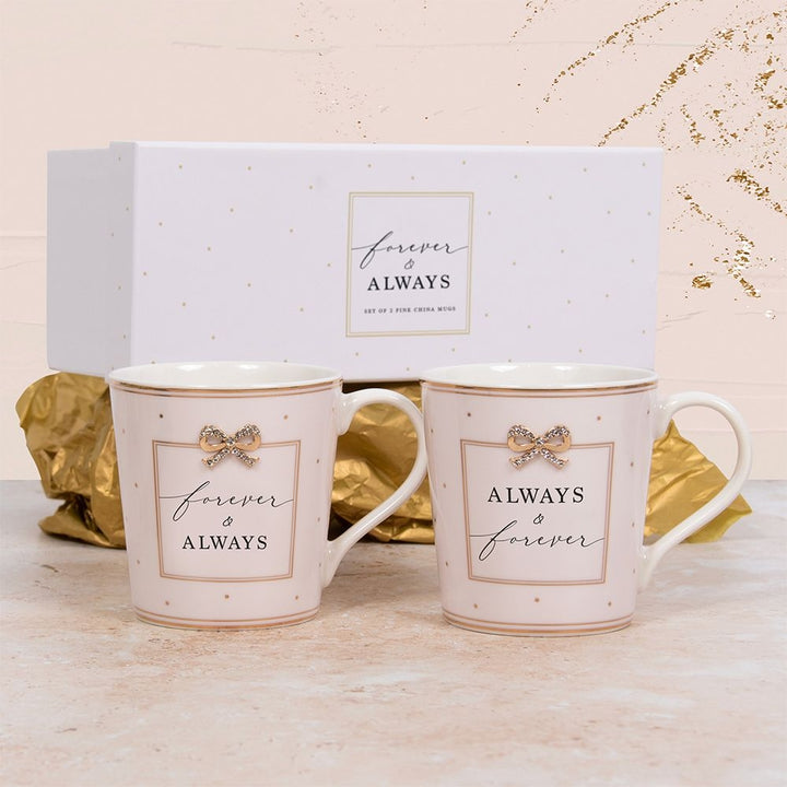 Madelaine Forever & Always Mug Set of 2