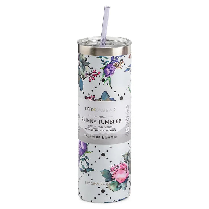 Hydragear Dot Floral Skinny Travel Bottle