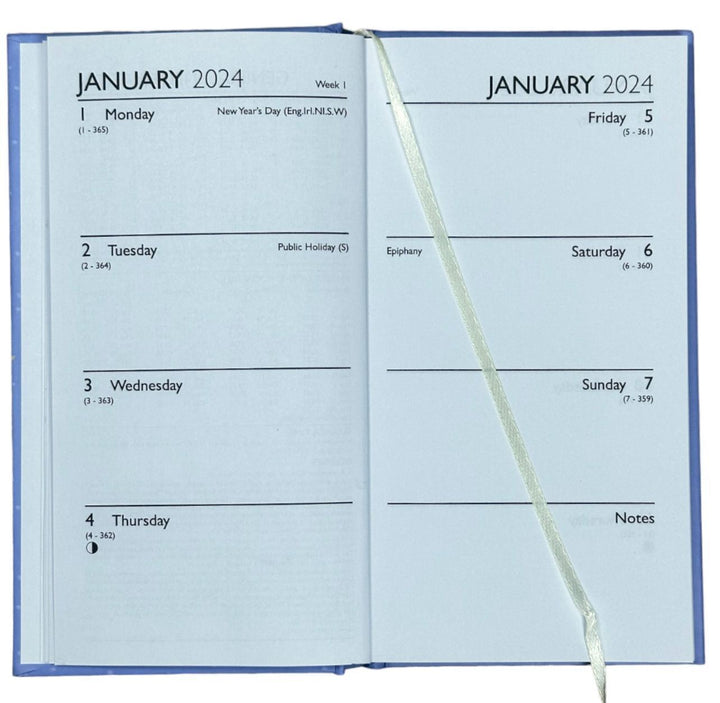 Tallon 2024 Slim Hardback Diary & Pen