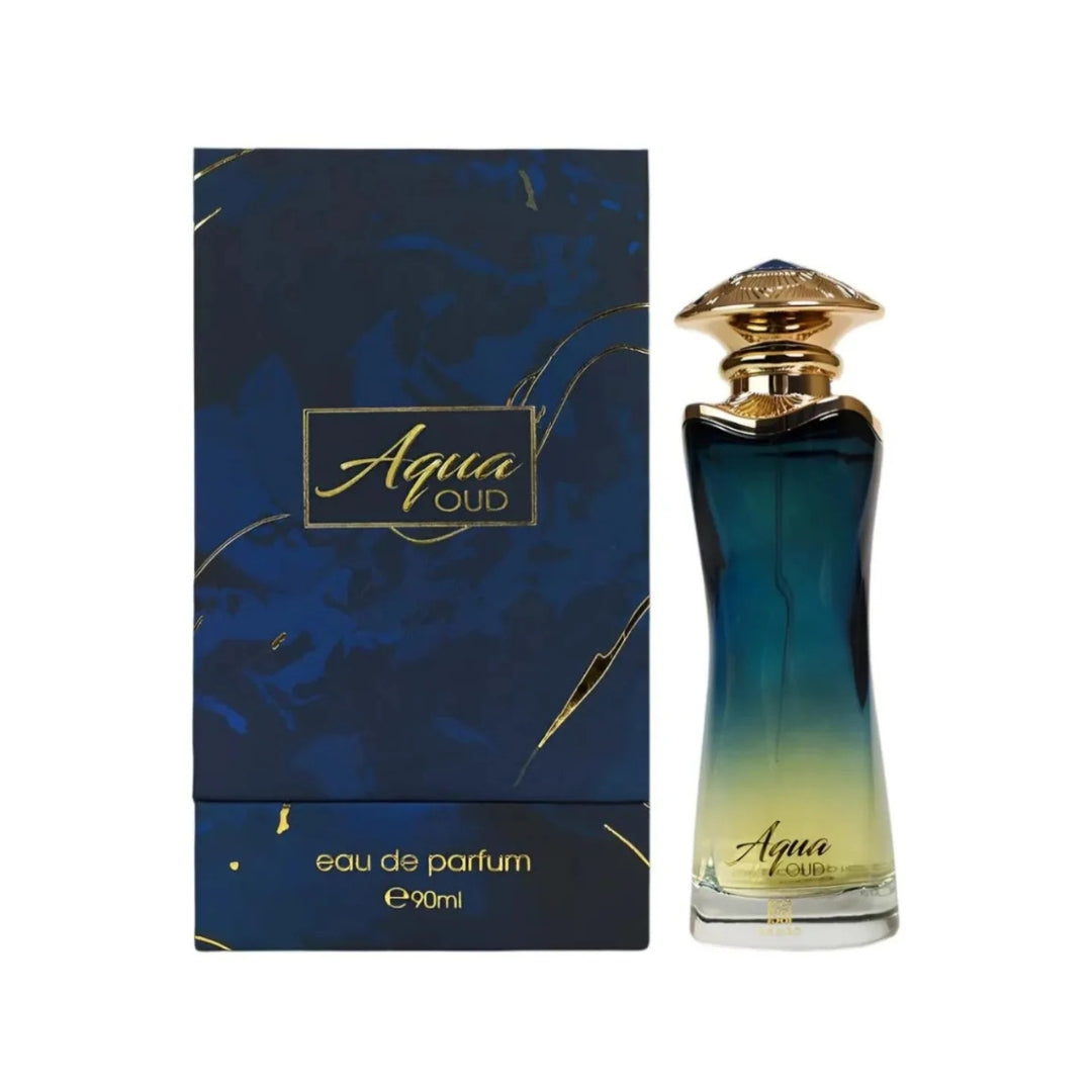 Ahmed Al Maghribi Aqua Oud 90ml EDP Unisex Parfum