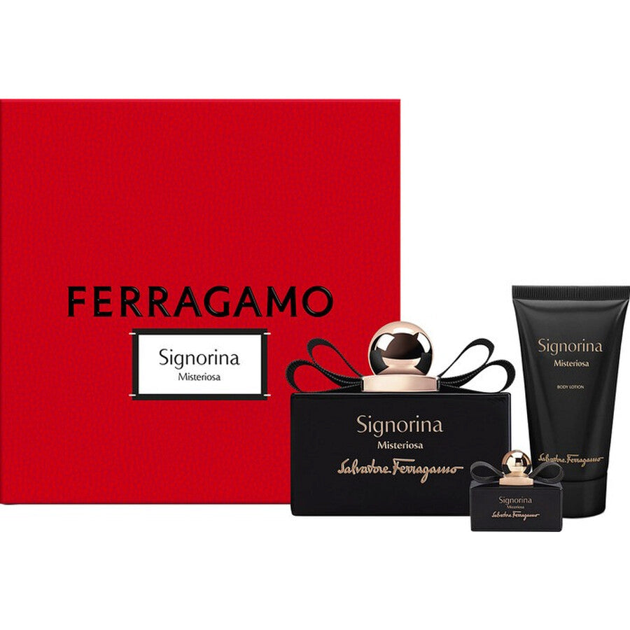 Salvatore Ferragamo Signorina Misteriosa EDP 3pc Female Gift Set Perfume