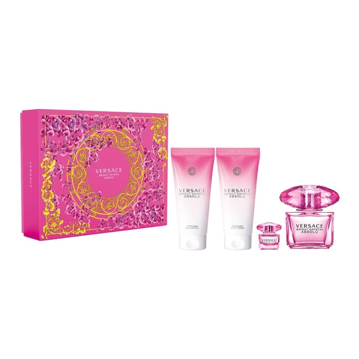 Versace Bright Crystal Absolu 90ml EDP Female Gift Set