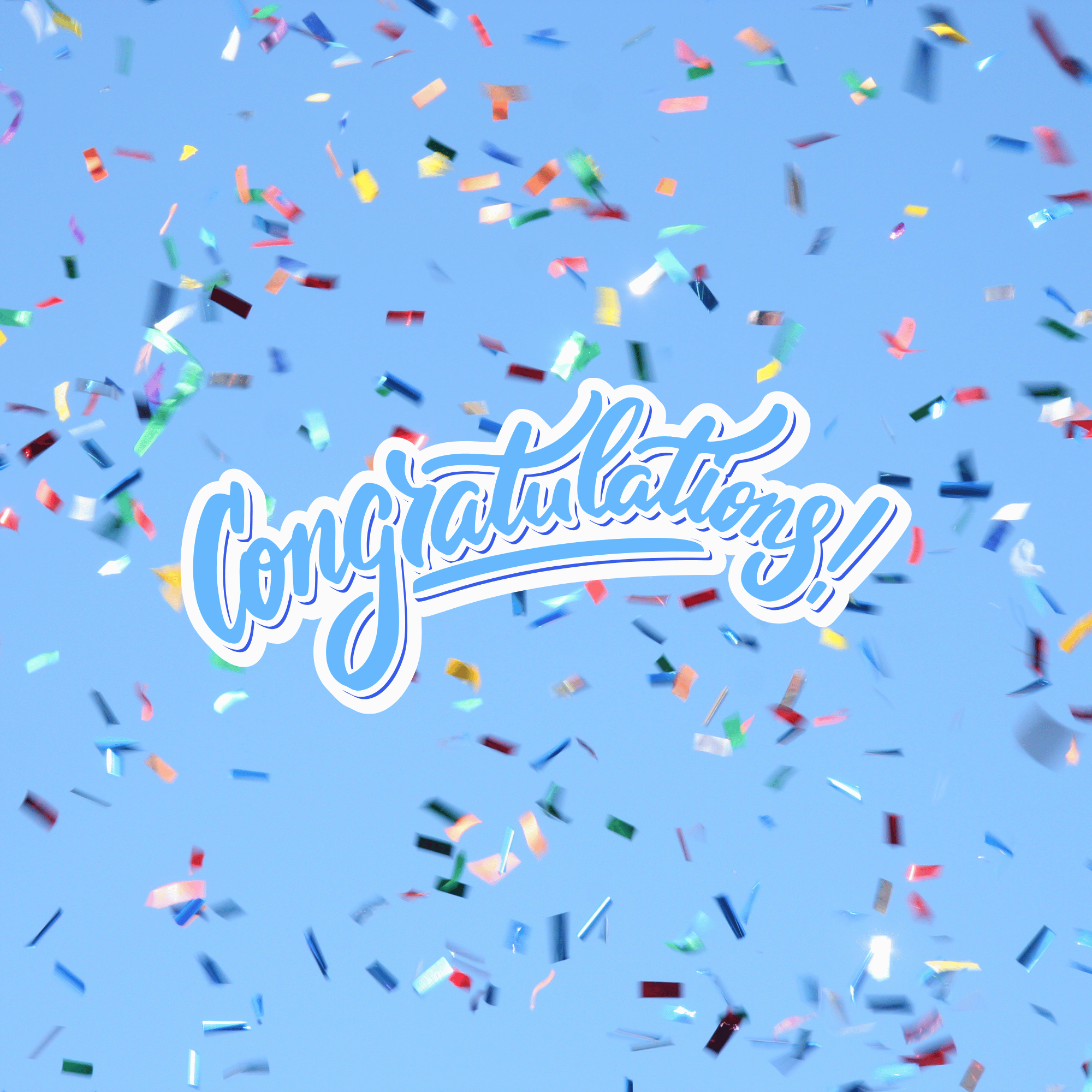 Congratulations