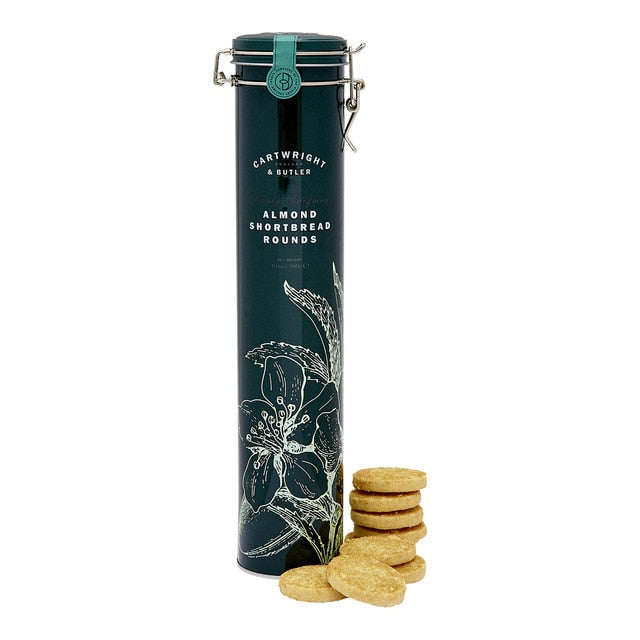 Cartwright & Butler Almond Shortbread Biscuits In Tin/300g
