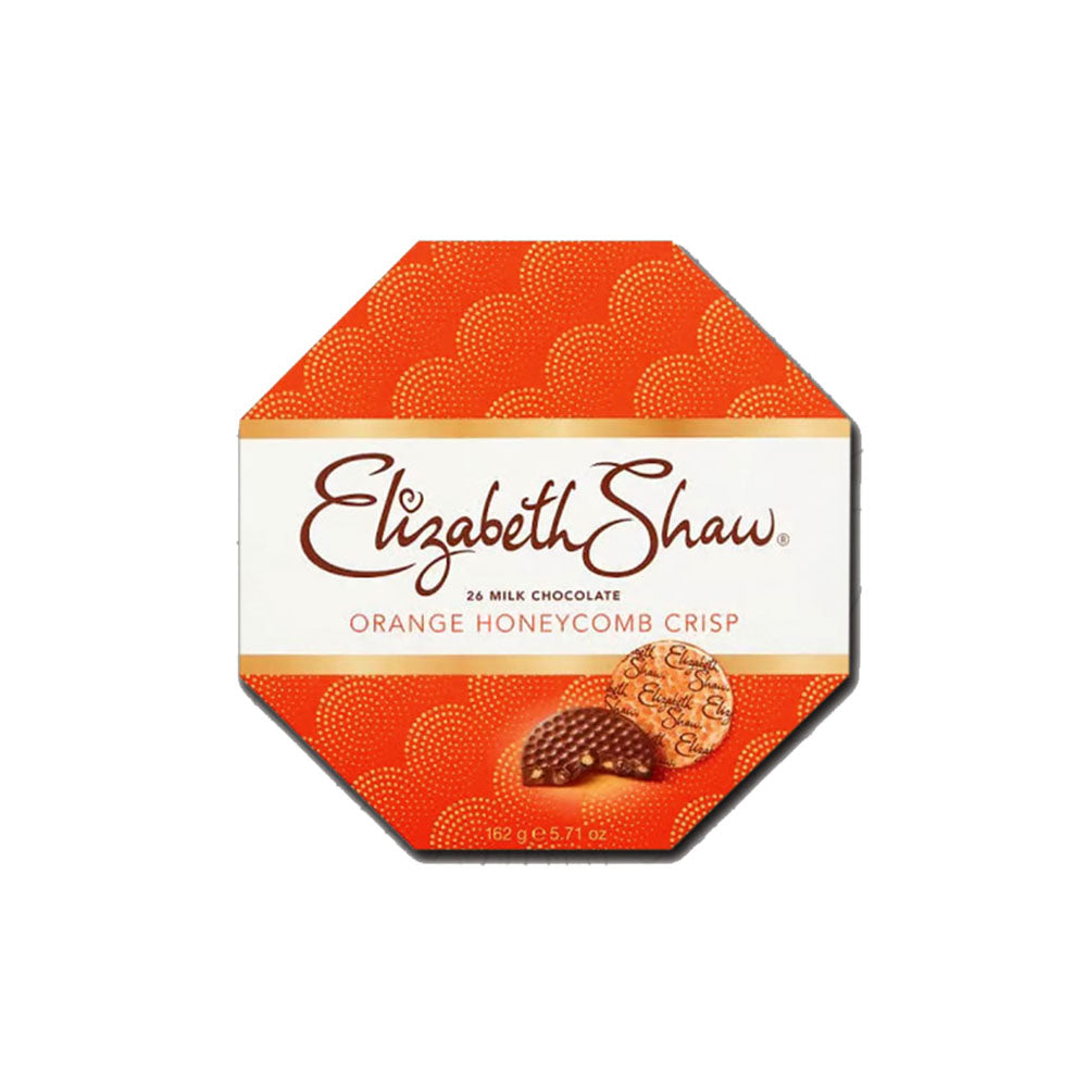 Elizabeth Shaw 26 Milk Chocolate Orange Honeycomb Crisp- 162g