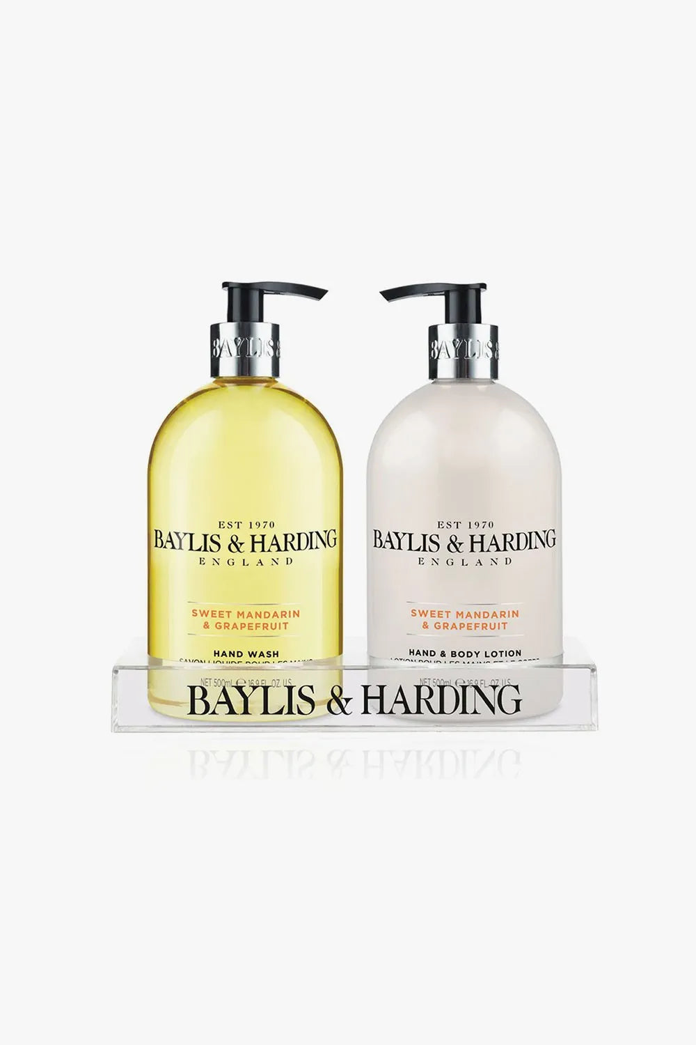 Baylis & Harding Signature Sweet Mandarin & Grapefruit Hand Wash & Lotion Set