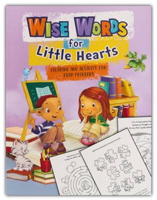 Wise Words for Little Hearts Activity Book