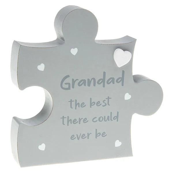 Grandad Wooden Jigsaw Plaque