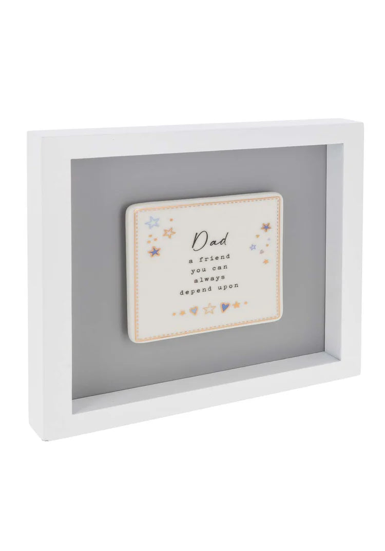 JD Dad Heartfelt Art Plaque