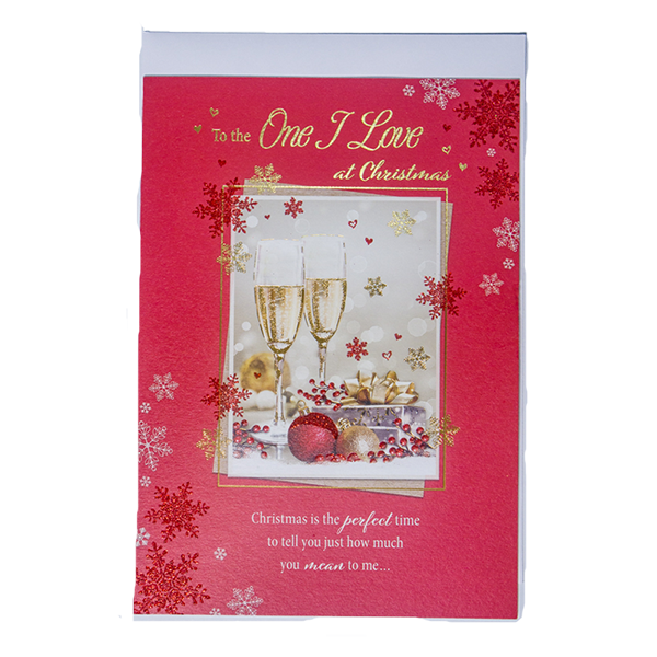 Christmas Greeting Card- To the One I Love