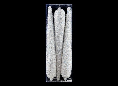 Crystal Look Hanging Icicles Pack of 3 – 25cm