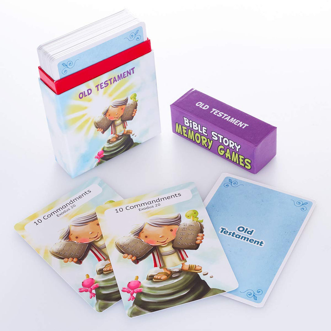 Old Testament Bible Story Memory Card Game