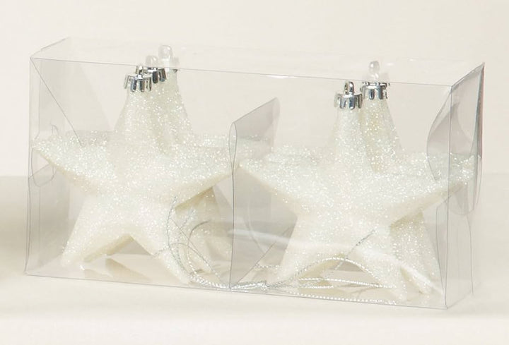 Shatterproof Glitter Stars Christmas Decor - 6