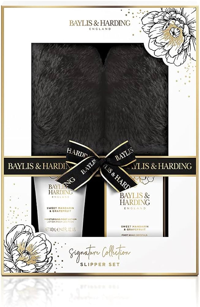 Baylis & Harding Sweet Mandarin & Grapefruit Luxury Slipper Gift Set