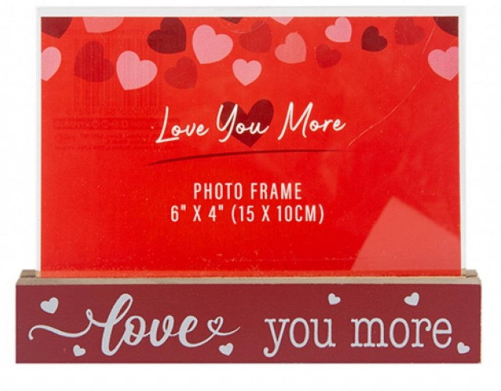 Love Photo Frame- 6" x 4"