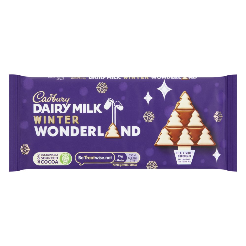 Cadbury Milk Winter Wonderland Chocolate, 100g