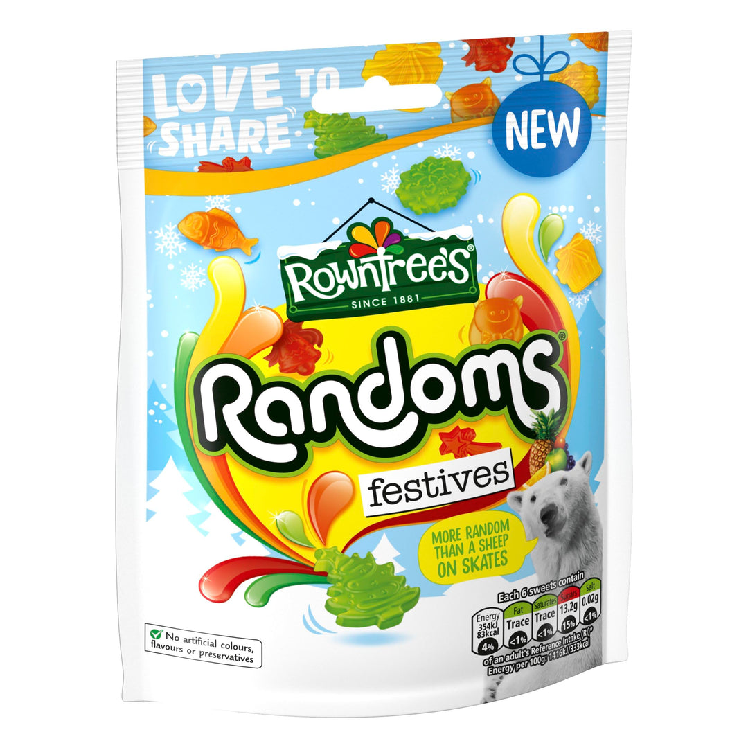 Rowntree's Randoms Festives, 130g