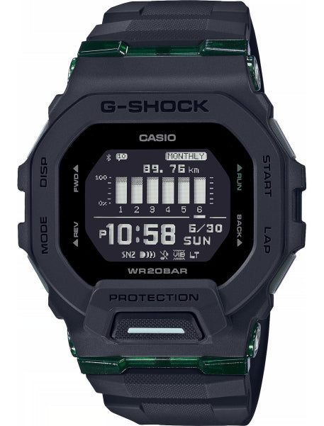 G-Shock Digital Black Dial Men Bluetooth Wristwatch