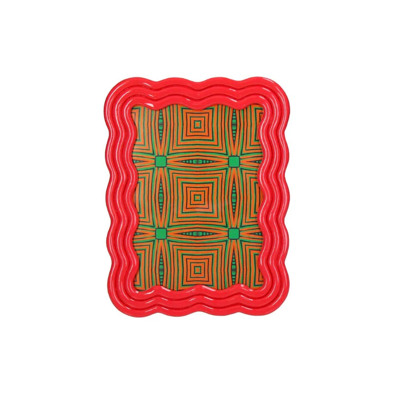 Kersten Curved Polyresin 13x18cm Photo Frame- Pink