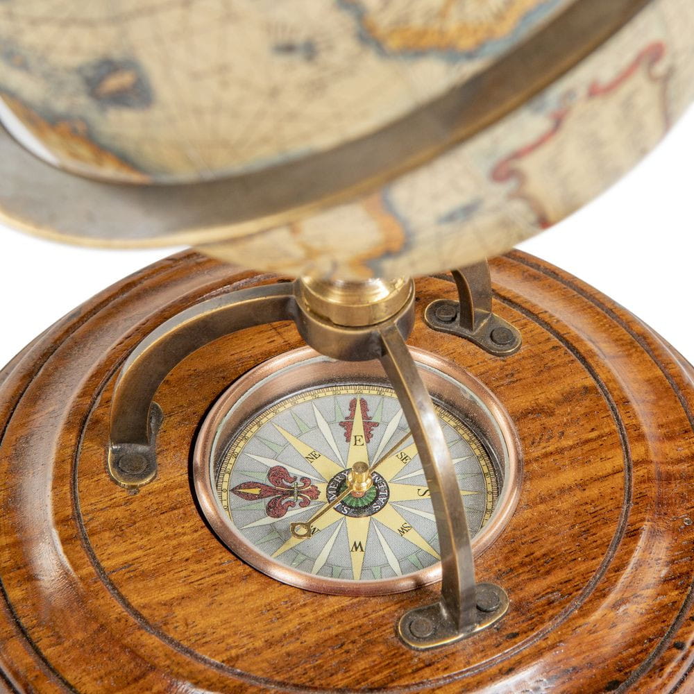 Authentic Models Terrestrial Globe with Compass