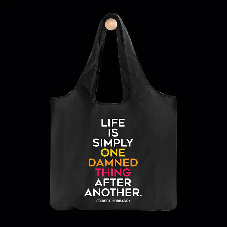 Life Is Simply Quotable Reusable Bag
