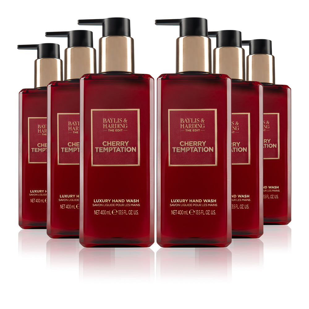 Set of 6 EDIT Cherry Temptation Hand Wash- 400ml