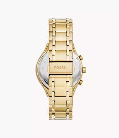 Fossil Fenmore Gold Multifunction Stainless Steel Male Watch