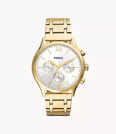 Fossil Fenmore Gold Multifunction Stainless Steel Male Watch