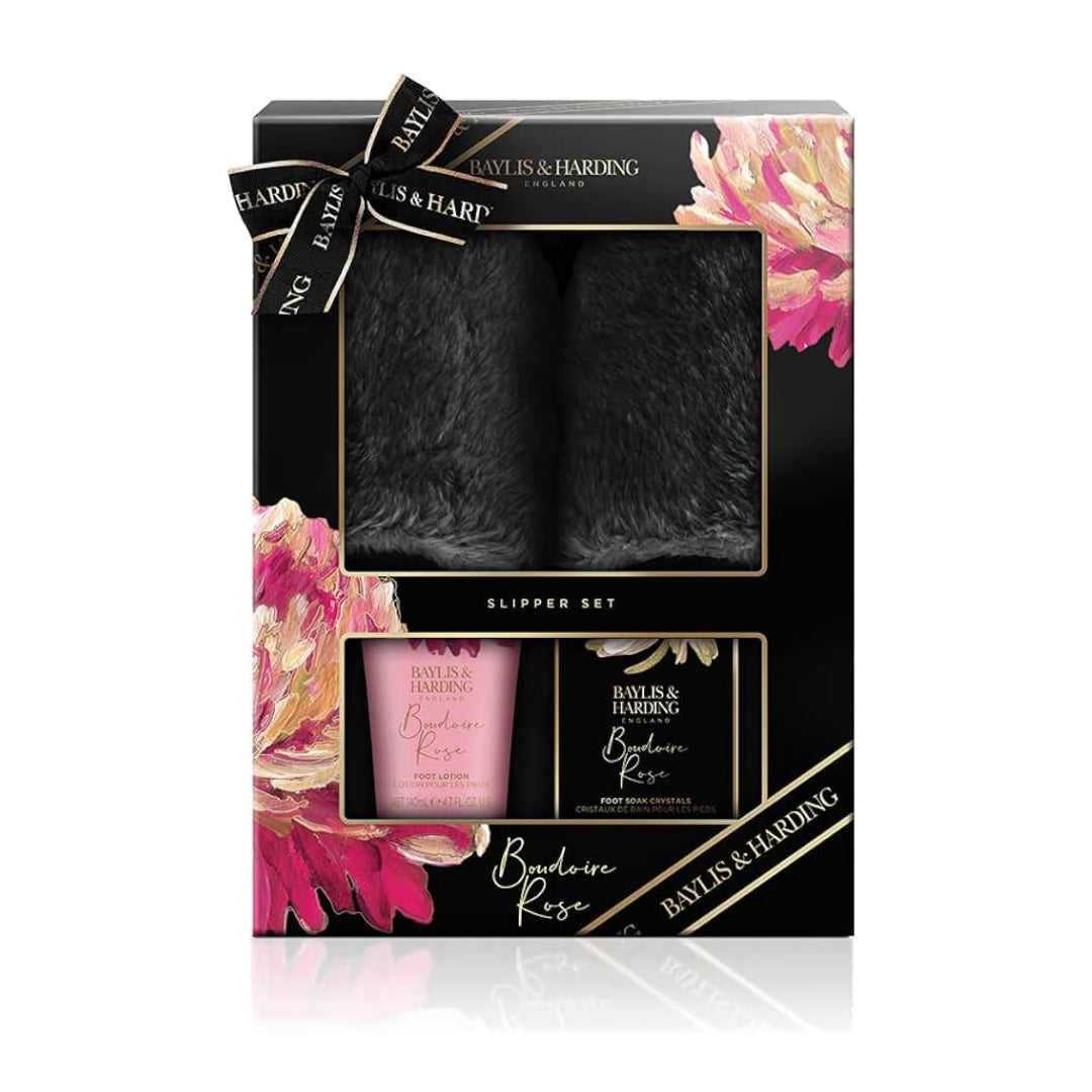 Baylis & Harding Boudoire Rose Luxury Slipper Gift Set