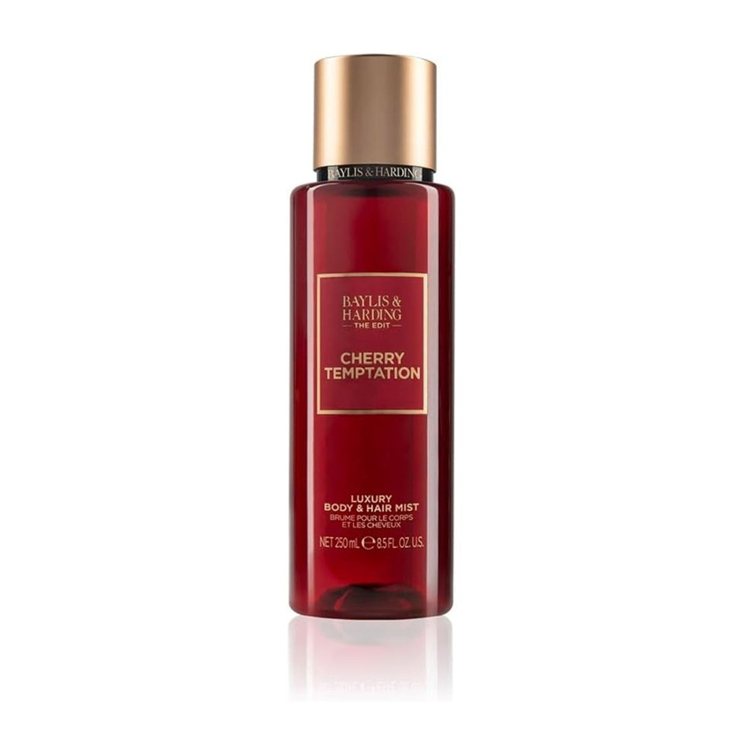 Baylis & Harding EDIT Cherry Temptation Body & Hair Mist- 250ml