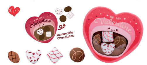 Be My Valentine Chocolate Plush-9"
