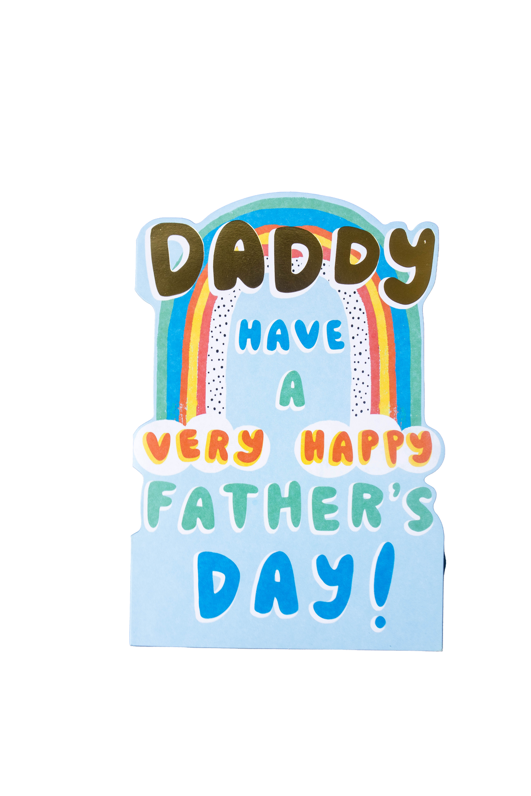 Rainbow Father's Day Greeting Card